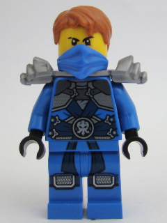 LEGO Minifigure-Jay - Rebooted with Stone Armor (Book 9780241232484)-Ninjago-NJO232-Creative Brick Builders